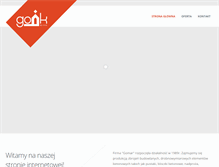Tablet Screenshot of gomar.org.pl